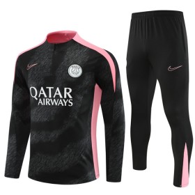 Paris Saint Germain Sudadera De Entrenamiento 2024-25 Cuarto-Cremallera Negra